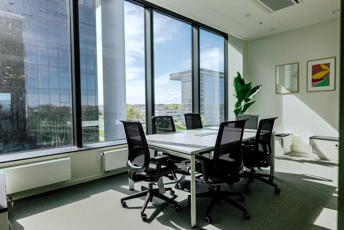 Own Capital meeting room with a view over Riga